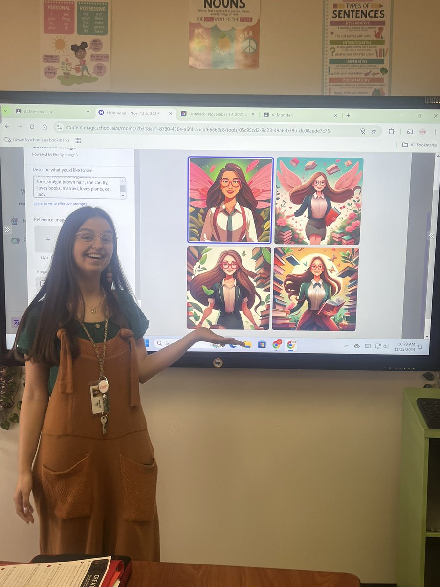 Pam Rowland (@prowlander) on Twitter photo Shoutout to 8th Grade ELA <a href="/RCMSOffices/">RCMS Offices</a> Teachers for letting their students explore AI Art generators in class for their Latin Folktales Project and for letting us practice with them. 🙌🙌 #rcLEAD Shoutout to 8th Grade ELA <a href="/RCMSOffices/">RCMS Offices</a> Teachers for letting their students explore AI Art generators in class for their Latin Folktales Project and for letting us practice with them. 🙌🙌 #rcLEAD