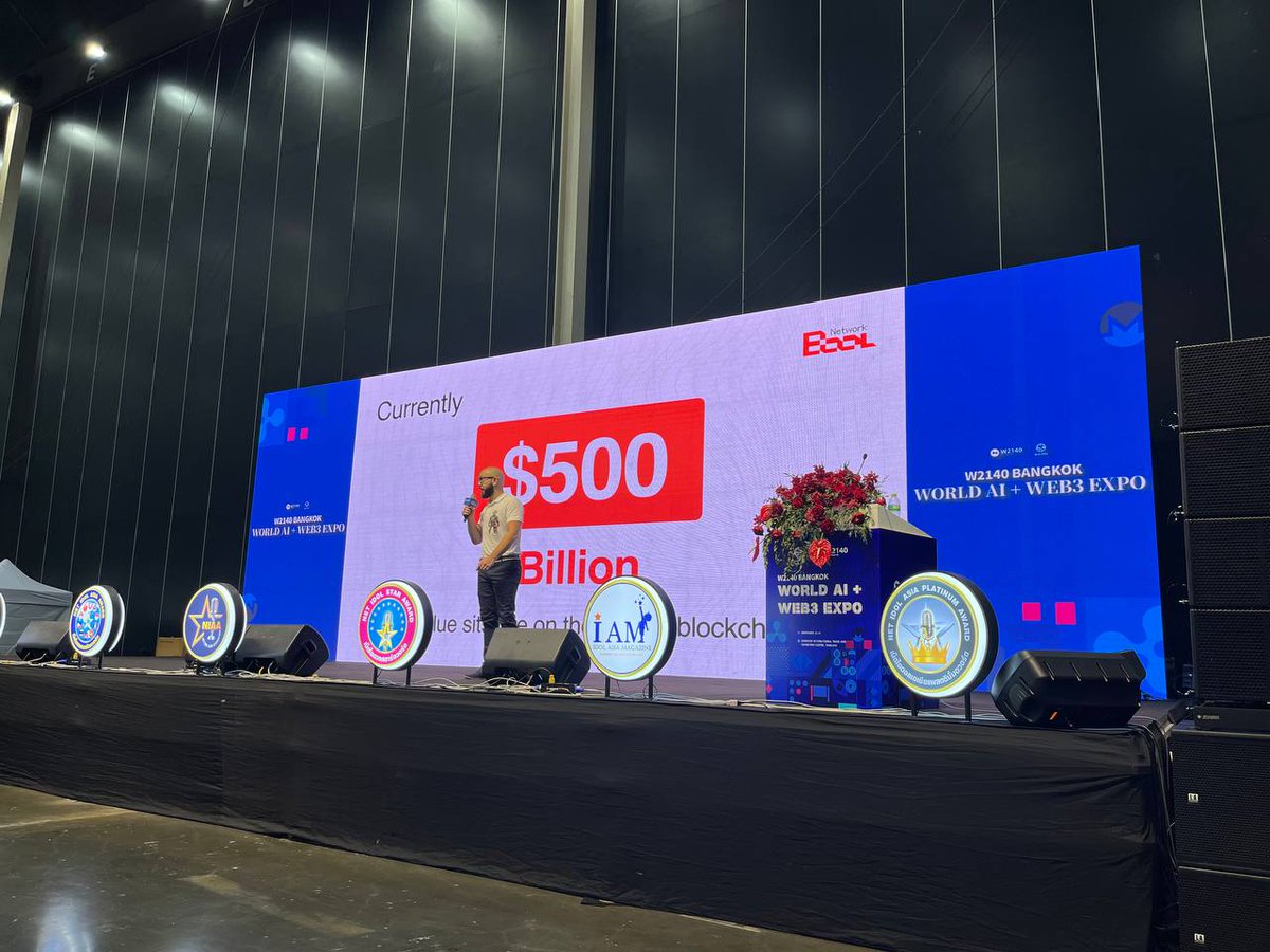 DeepSafe_AI's tweet image. 🌎 Bool Network Goes Global – Bangkok #2

🎙 On Day 2 of the W2140 World AI + WEB3 Conference in Bangkok, our CEO, Raul Heraud, took the stage to present the expansive Bool Network ecosystem to an audience of Web3 professionals from around the world.

🔥 Raul passionately shared…