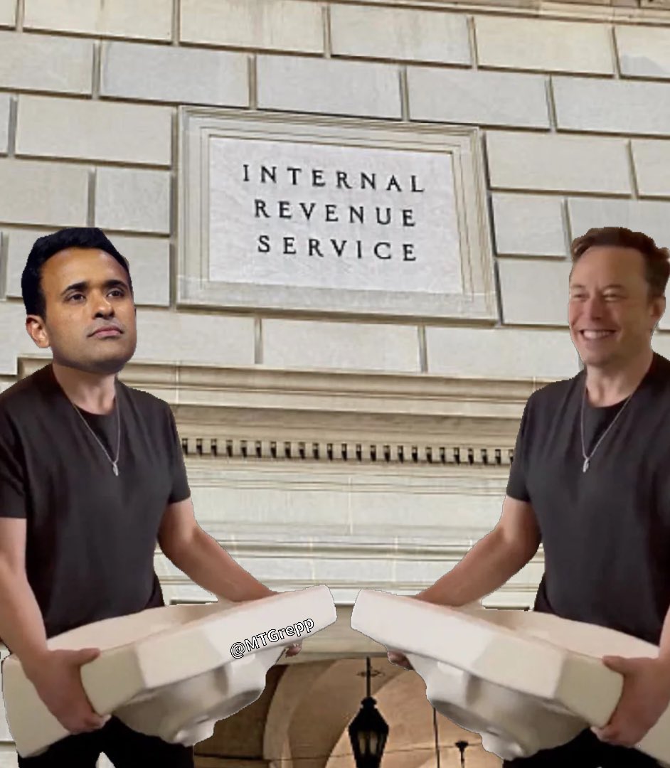 <a href="/elonmusk/">Elon Musk</a> Make sure you abolish the IRS first