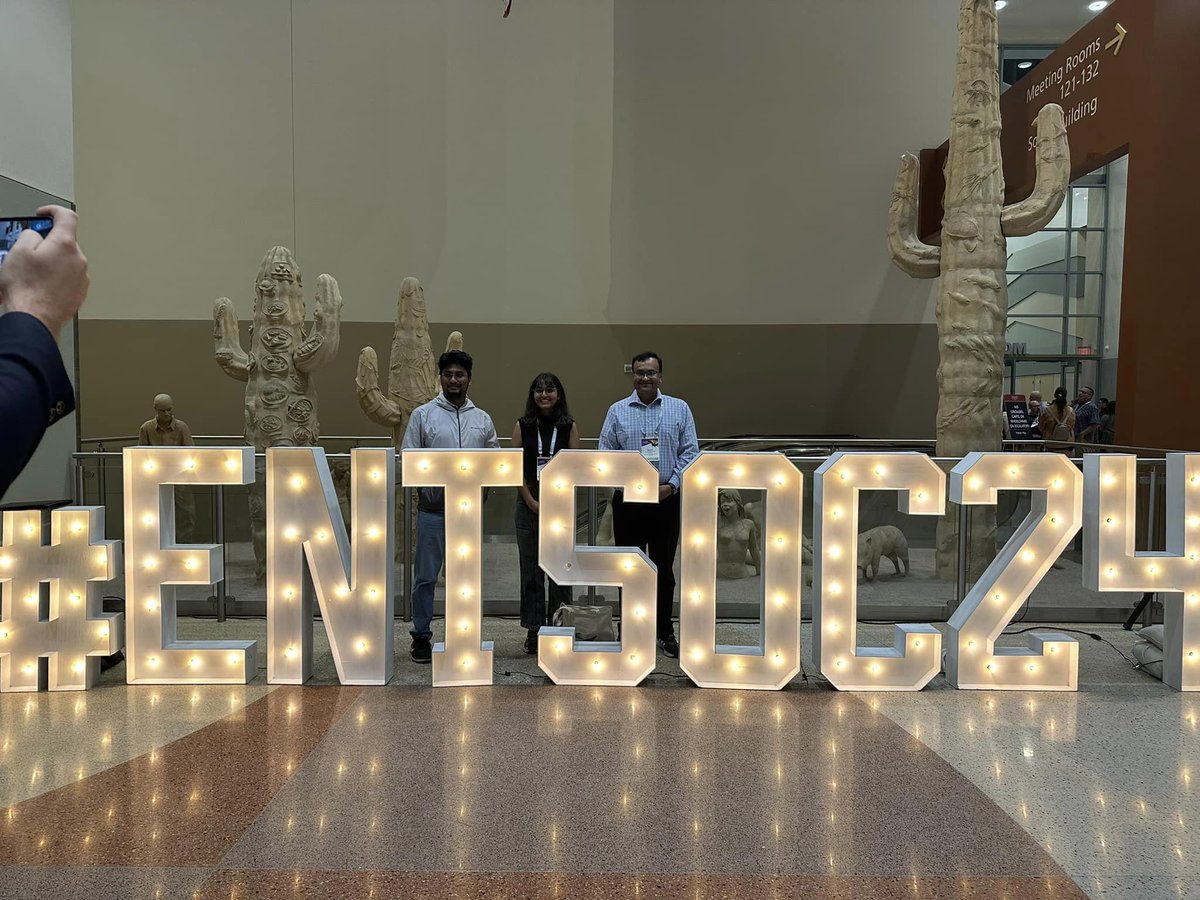 UNLEntomology's tweet image. Congratulations to all of our students at the ESA convention!
1st Place: Natasha Umezu, Kristin Stark, Sanket Shinde, Bhawana Regmi, Ricardo Fuchs de Pinho, Xixian Ng, Nikhitha Gangavarapu
2nd Place: Natalie M. Johnston, Emile Dayara Rabelo Santana, Hannah Stowe, Kashish Verma