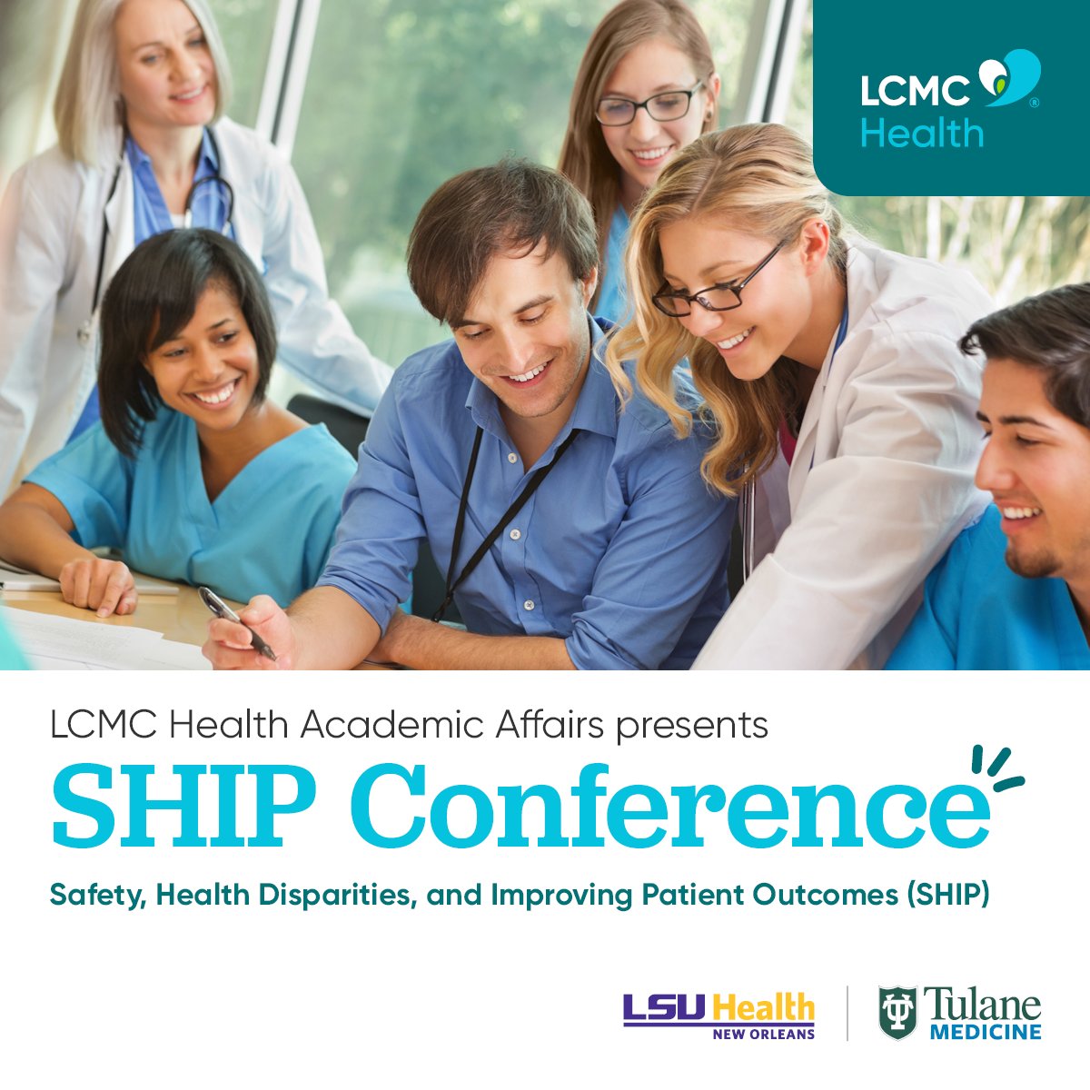 LCMC Health Academic Affairs (@lcmchealthedu) on Twitter photo Residents & Fellows: We are excited to announce the next multidisciplinary SHIP Conference will be held at <a href="/EJHospital/">East Jefferson General Hospital</a> Thurs, Dec 12 at 12:00 pm with remote access via zoom across all <a href="/LCMCHealth/">LCMC Health</a> facilities
Topic: Medication Errors
Find details in your "What's the SCORE?" email⛵️ Residents & Fellows: We are excited to announce the next multidisciplinary SHIP Conference will be held at <a href="/EJHospital/">East Jefferson General Hospital</a> Thurs, Dec 12 at 12:00 pm with remote access via zoom across all <a href="/LCMCHealth/">LCMC Health</a> facilities
Topic: Medication Errors
Find details in your "What's the SCORE?" email⛵️