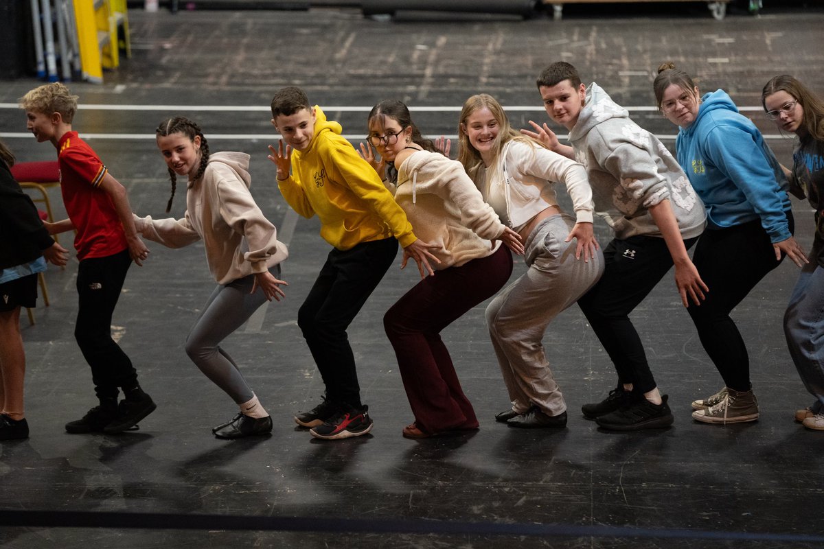 One week until the opening night of #ThisIsGangShow 🎉 

Join us at <a href="/New_Theatre/">New Theatre Cardiff</a> for a non-stop party through the past five decades, with classic songs and spectacular dances! 

Don’t miss the party… grab your tickets here 👉 shorturl.at/H2kgh