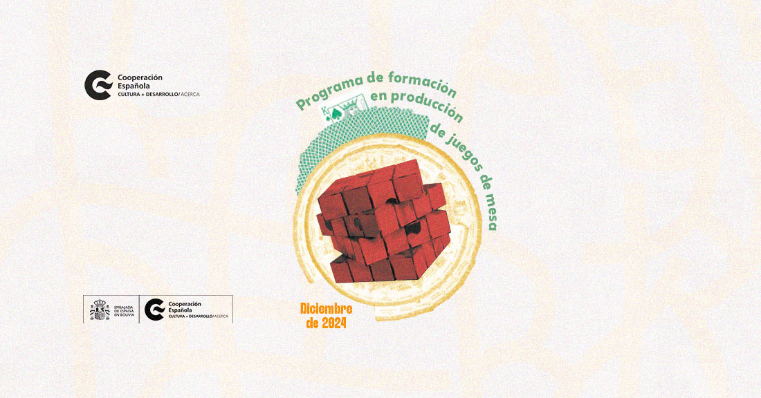 CCELAPAZ's tweet photo. 📢¿Interesadx en el diseño, profesionalización y publicación de #juegosdemesa? el CCELP gracias al #programaACERCA de la @AECID_es, organiza un conjunto de 4 actividades formativas
Échale un ojo a estos tres talleres 🧵👇 https://t.co/yfsuhQHTVU