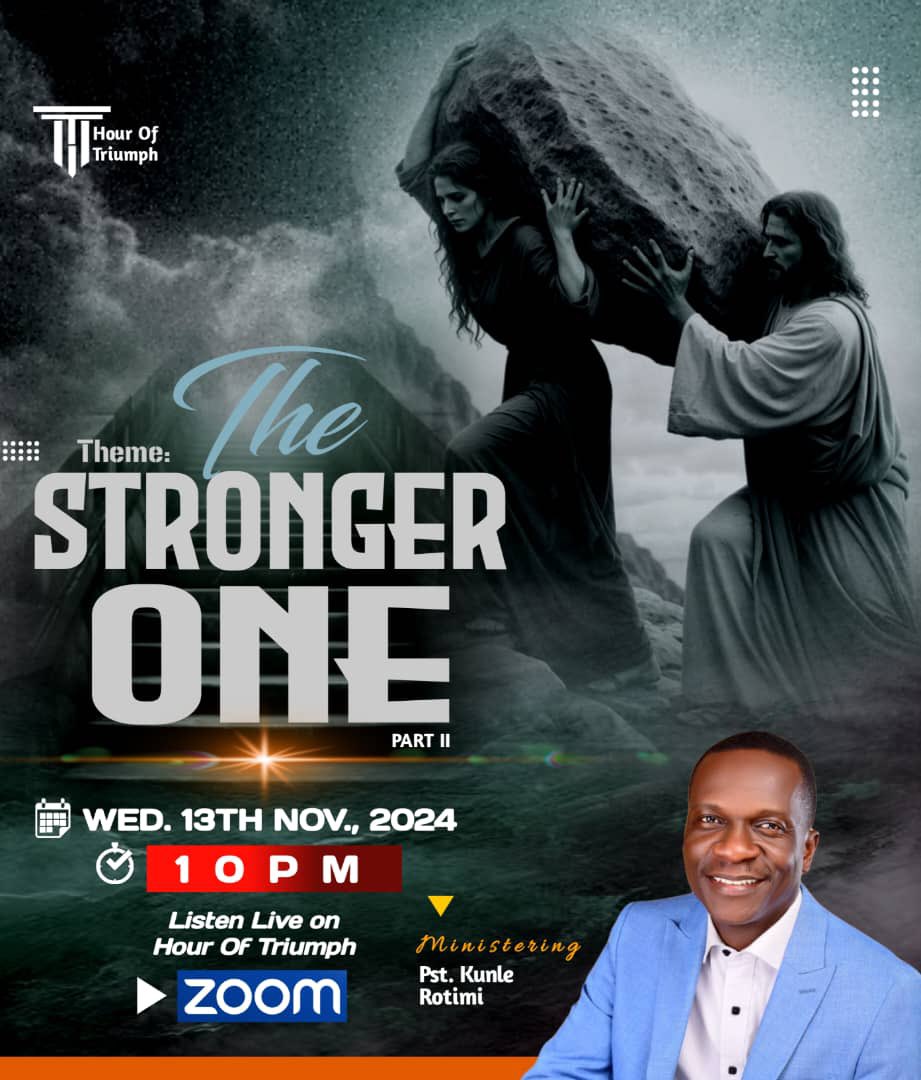 Pastor Kunle Rotimi (PKR) (@pstkunlerotimi) on Twitter photo <a href="/PstKunleRotimi/">Pastor Kunle Rotimi (PKR)</a> is inviting you to a scheduled Zoom meeting.
Topic: HOUR OF TRIUMPH - Theme: THE STRONGER ONE (Part 2)
Date: Nov 13, 2024
Time: 10pm
Join Zoom Meeting
us06web.zoom.us/j/87216135812?…
Meeting ID: 872 1613 5812
Passcode: 647521
See you online! <a href="/PstKunleRotimi/">Pastor Kunle Rotimi (PKR)</a> is inviting you to a scheduled Zoom meeting.
Topic: HOUR OF TRIUMPH - Theme: THE STRONGER ONE (Part 2)
Date: Nov 13, 2024
Time: 10pm
Join Zoom Meeting
us06web.zoom.us/j/87216135812?…
Meeting ID: 872 1613 5812
Passcode: 647521
See you online!
