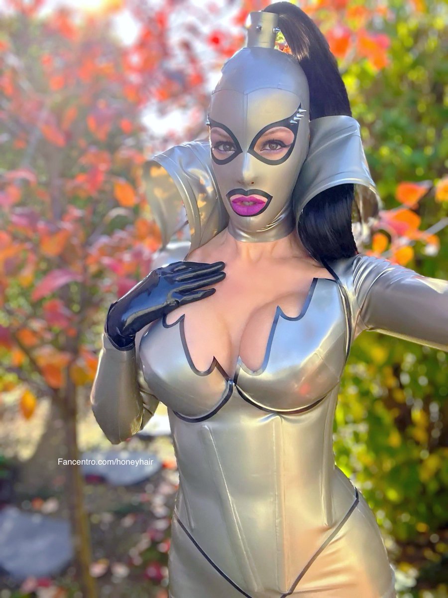 The witch of Latexland came to your yard