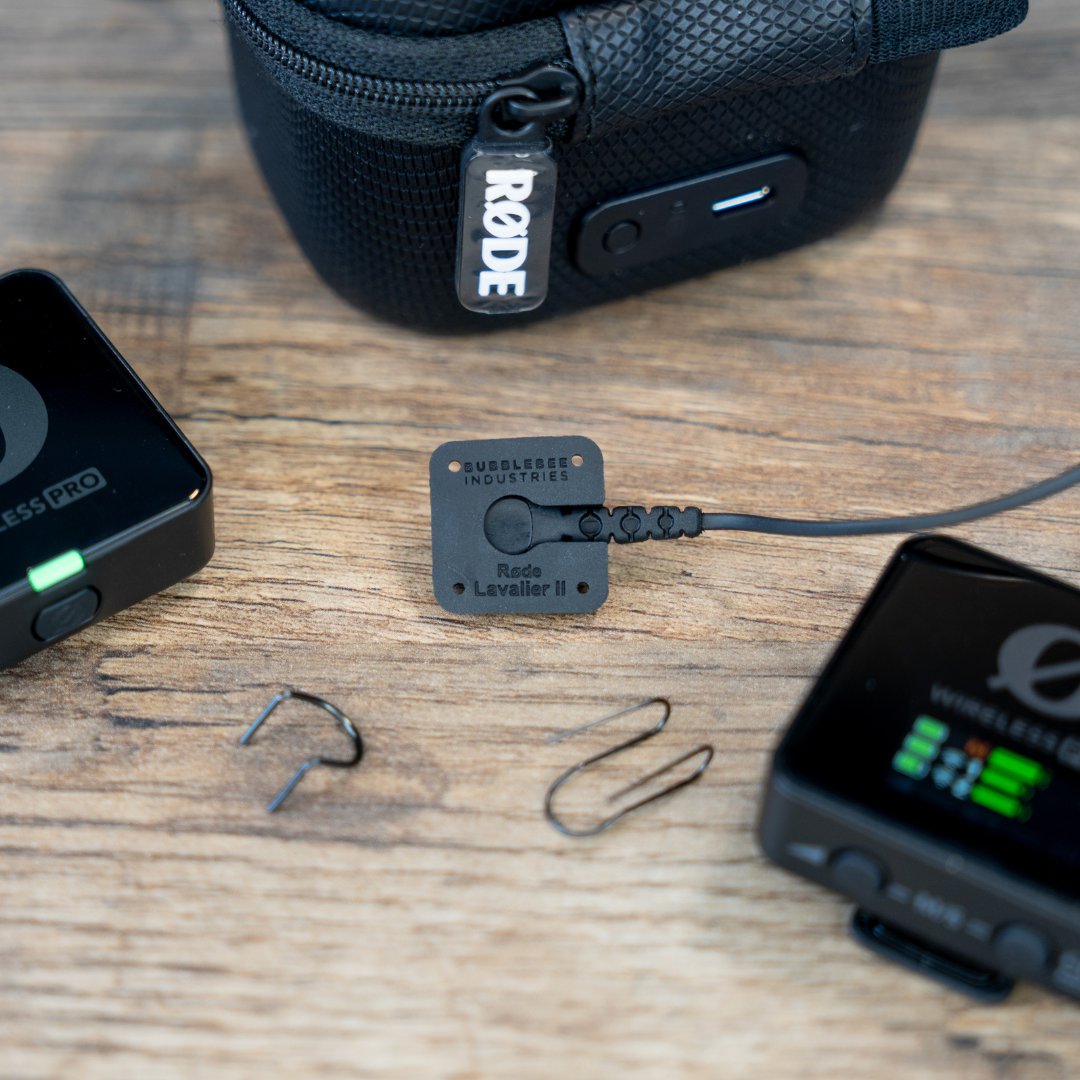 Bubblebee_Ind's tweet image. Looking to keep the lapel mics from your RØDE Wireless Pro Kit hidden, without the bulk of a box mic distracting viewers? The Lav Concealer for RØDE Lavalier II is here for you!

bubblebeeindustries.com/products/the-l…

#MakingSoundSoundBetter