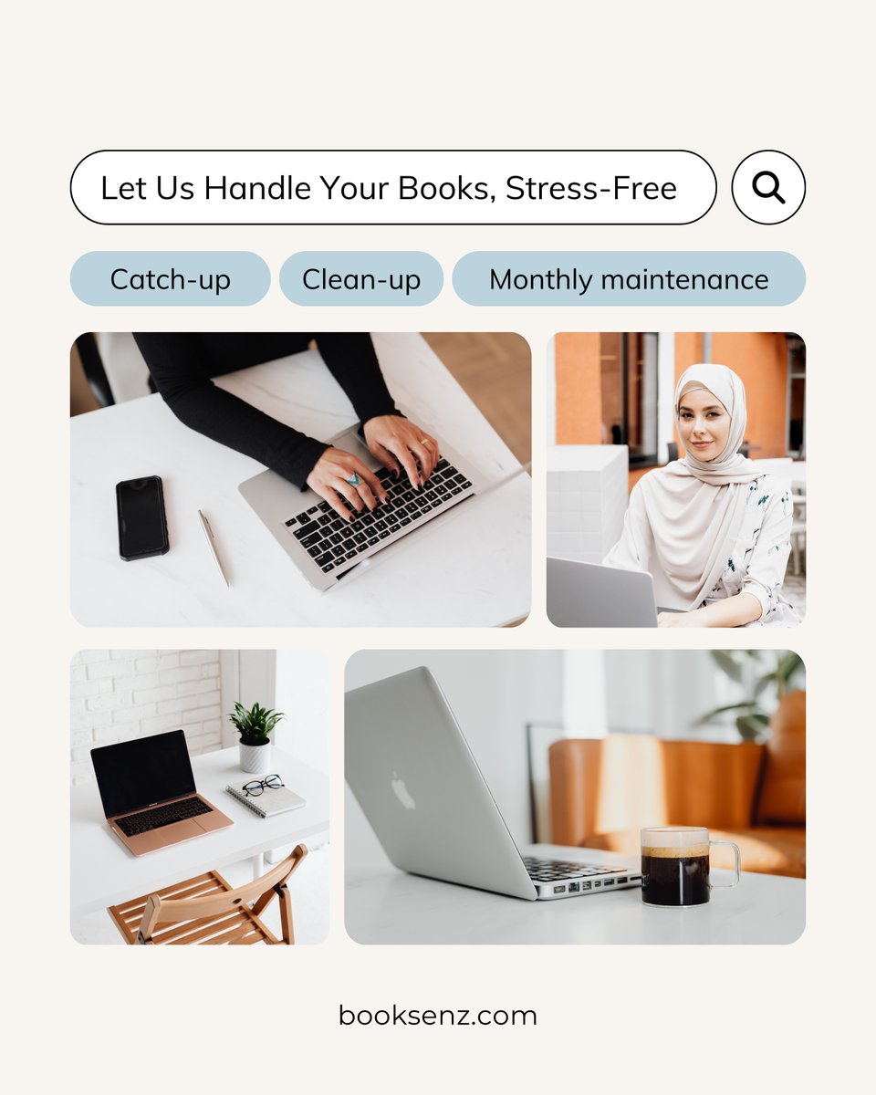 BookSenz's tweet photo. Is bookkeeping stressing you out? 
Let us take it off your plate so you can focus on what you do best—running your business!

#BookkeepingServices #StressFreeFinances #BusinessBookkeeping #BusinessAccounting #Bookkeeping #Accounting #AccountingServices #AffordableBookkeeper https://t.co/fe36jlMitC