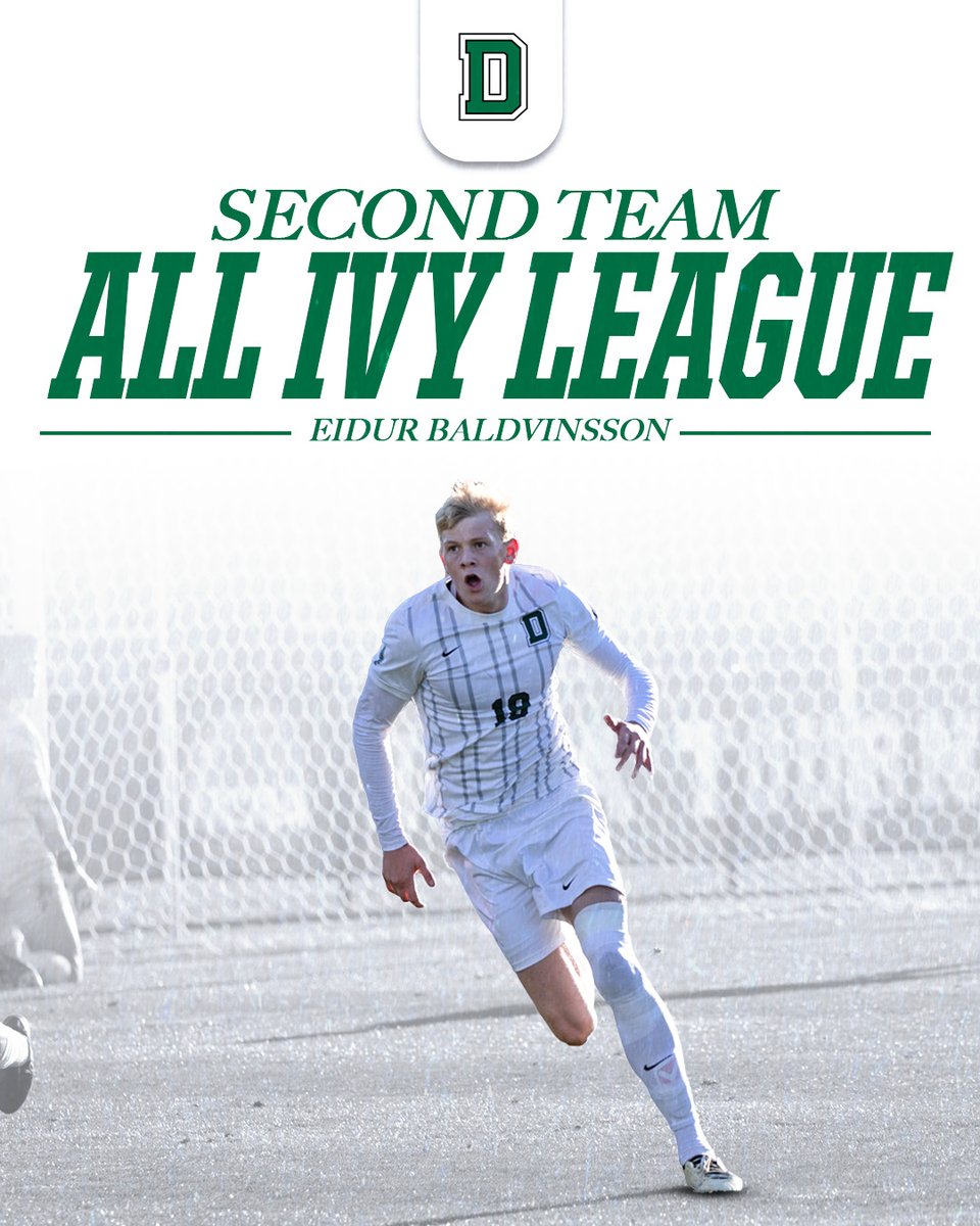 DartmouthMSoc's tweet photo. Congratulations to our four student-athletes who earned All-Ivy League Honors! 🎉

Kristian Feed also took home the Academic All-Ivy recognition.

🔗: https://t.co/X0HEmZtxl6 https://t.co/RW0bKnW6R9