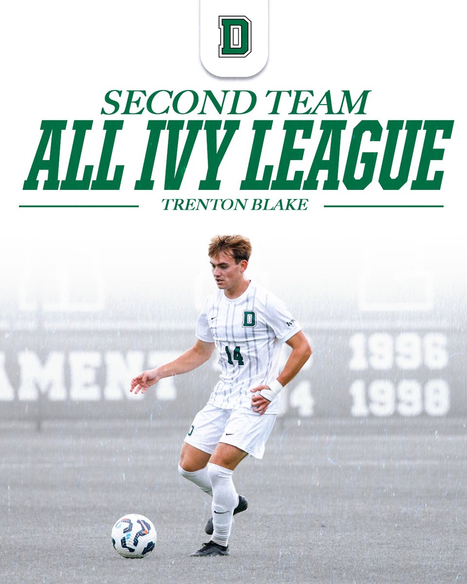 DartmouthMSoc's tweet photo. Congratulations to our four student-athletes who earned All-Ivy League Honors! 🎉

Kristian Feed also took home the Academic All-Ivy recognition.

🔗: https://t.co/X0HEmZtxl6 https://t.co/RW0bKnW6R9