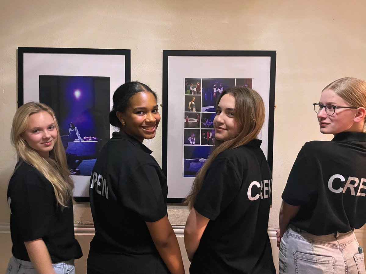 Sister Act at #felstedschool. Show 1 of 6. Thanks for your hard work as backstage crew on props and costume! 🎭