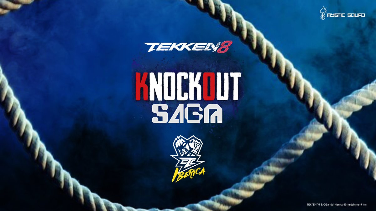 🚨 NOVEDAD 🚨

El torneo de Tekken 8 de #SAGA24 ya es oficialmente parada del ETC IBERICA. 

Como siempre muchas gracias a <a href="/BandaiNamcoES/">Bandai Namco España</a> por apoyar la comunidad competitiva 🩵

🗓️29/11-30/11-01/12
🏙️ La Farga, Hospitalet de Llobregat
🔗start.gg/knockoutSAGA