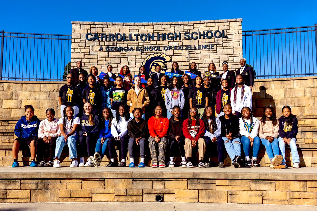 Carrollton Trojans WBB (@hoopstrojan) on Twitter photo What a joyful day for <a href="/HoopsTrojan/">Carrollton Trojans WBB</a> as we had 6 young women sign NLI’s to compete at the next level. The whole <a href="/HoopsTrojan/">Carrollton Trojans WBB</a> program showed up to support and respect their accomplishments. (More photos to come)
<a href="/PorterSports1/">Porter Sports</a>
#LEAVEIT
#TheStandard
#GoldBlooded
##6Cs What a joyful day for <a href="/HoopsTrojan/">Carrollton Trojans WBB</a> as we had 6 young women sign NLI’s to compete at the next level. The whole <a href="/HoopsTrojan/">Carrollton Trojans WBB</a> program showed up to support and respect their accomplishments. (More photos to come)
<a href="/PorterSports1/">Porter Sports</a>
#LEAVEIT
#TheStandard
#GoldBlooded
##6Cs