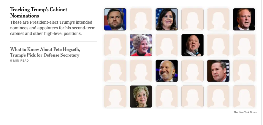 An example of why our politics seems like team sports...  when <a href="/nytimes/">The New York Times</a> posts what looks like a team roster you might see in your fantasy app... It's all fun and games until we realize lives are at stake.