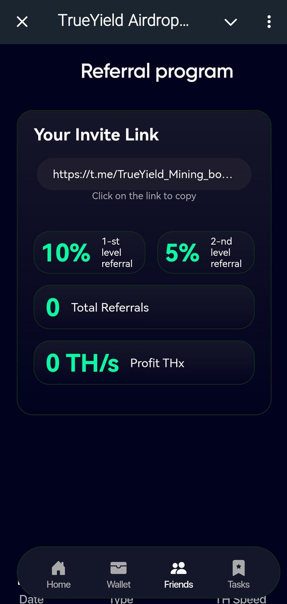 trueyieldcoin's tweet photo. Share and earn $TRY in the referral program TrueYield! 🎁

👉 Get started now at: https://t.co/YqNOzkmH4m

Get your link &amp; Share to your friends! More refer = More rewards!

#trueyield #rwa #realestate #airdrop #Binance #DOGE #crypto #Bitcoin https://t.co/VtDBEzz84R