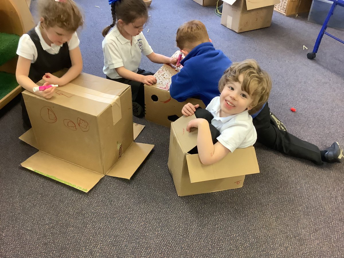 It’s not a box! 
#earlyyears <a href="/TorrisholmeCPS/">Torrisholme Primary School</a> <a href="/DBESchoolAdvice/">DBE School Improvement</a> <a href="/ST3AMCo/">STEAM Co. 🚀🎨🎸📦🔥</a> <a href="/cosydirect/">Cosy Direct</a> <a href="/JoPetersEYFS/">Jo Peters</a>