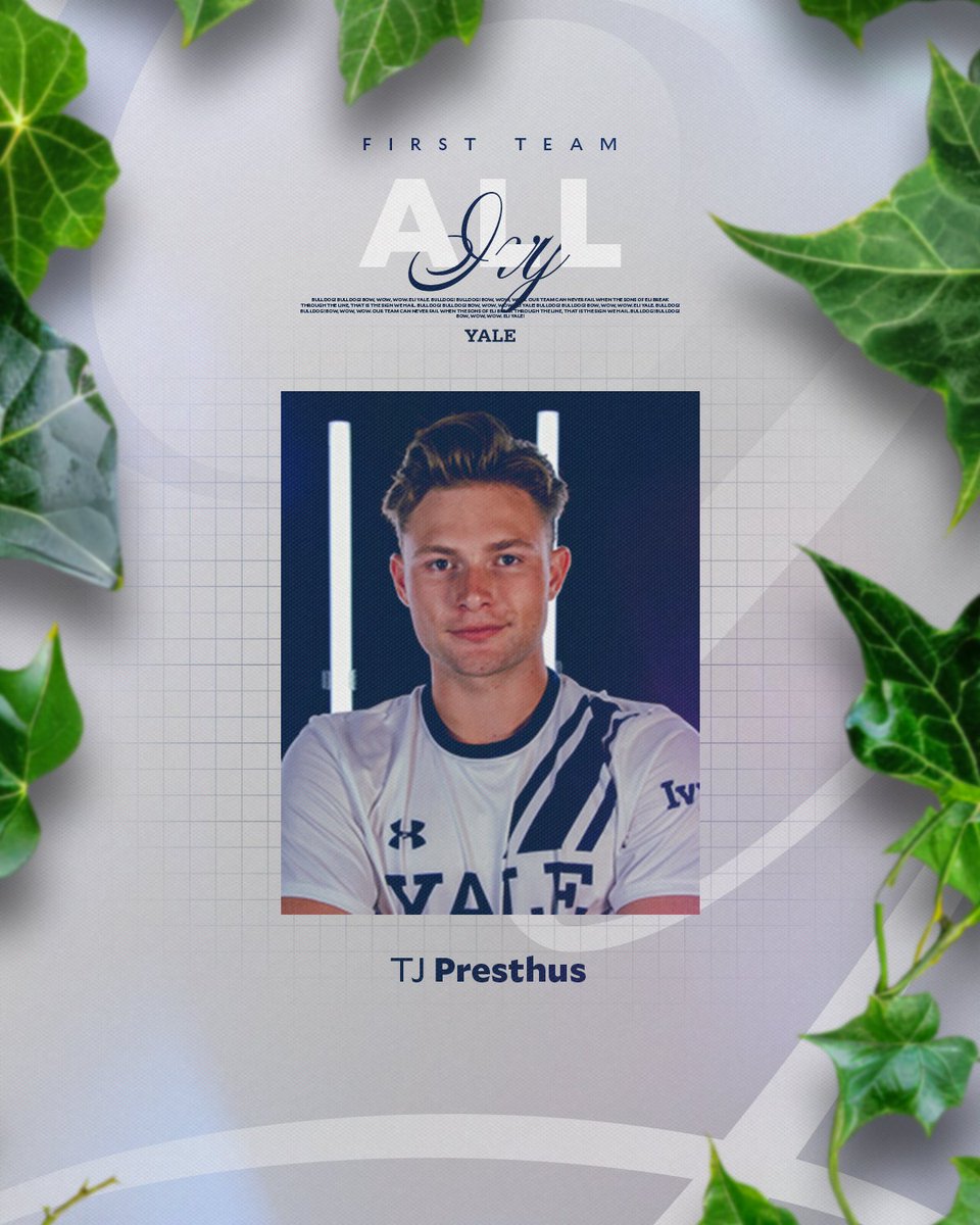 Yale Men's Soccer (@yalemsoccer) on Twitter photo Congratulations to our All-Ivy honorees 🌿
📰 tinyurl.com/2ywdkfzv Congratulations to our All-Ivy honorees 🌿
📰 tinyurl.com/2ywdkfzv