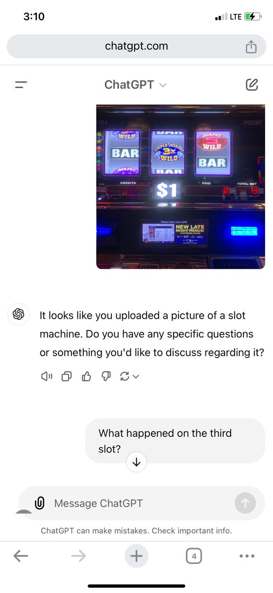 1st time at a casino sitting at the slot machine on chatgpt not understanding why i didnt win 😩
