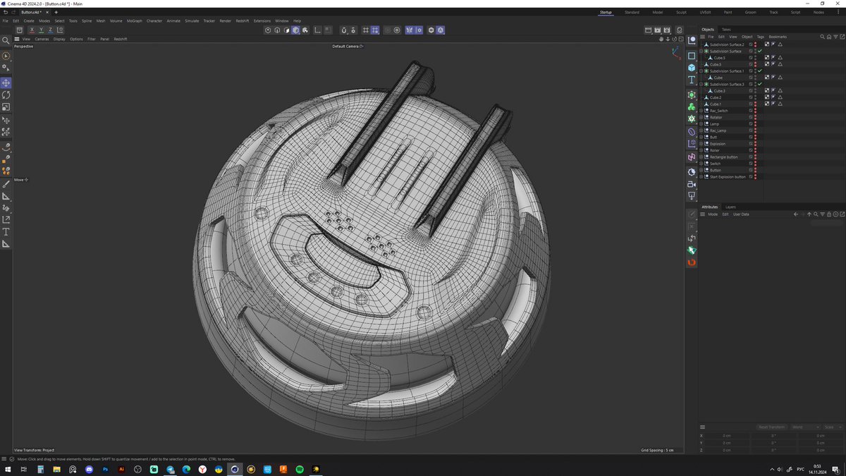 VLAD_SKRIPAY's tweet photo. C4D | Hard Surface Modeling
Buy My UE5 Weapon Assets: https://t.co/g0HE4rrXVf
#c4d #cinema4d #hardsurface #modeling #gamedev #ue5 #unrealengine #weapon #assets #cuberpunk #subdiv #topology #best #software https://t.co/rhwcga2256