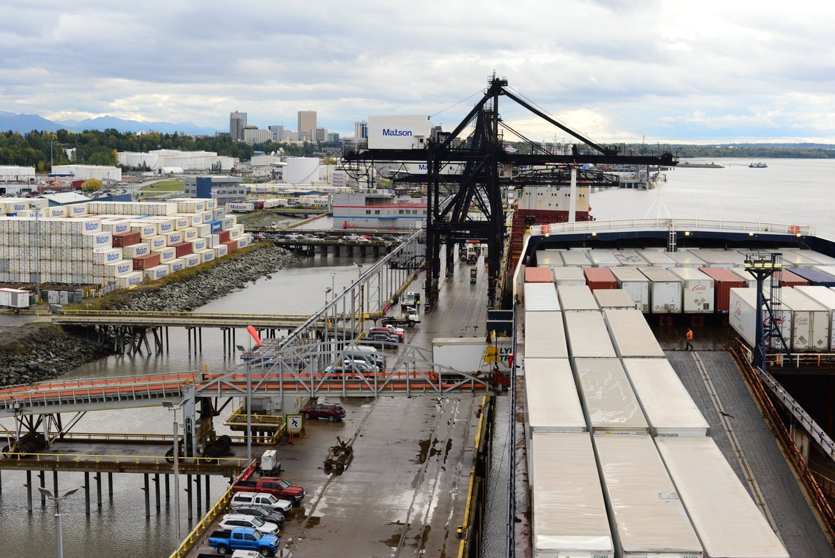 AK's D.C. delegation announced today the Port of Alaska modernization project will receive $50 million dollars in federal funding! The Port serves 90% of Alaska's population as an access point for goods &amp; people — hard to overstate its significance, great to see the support.