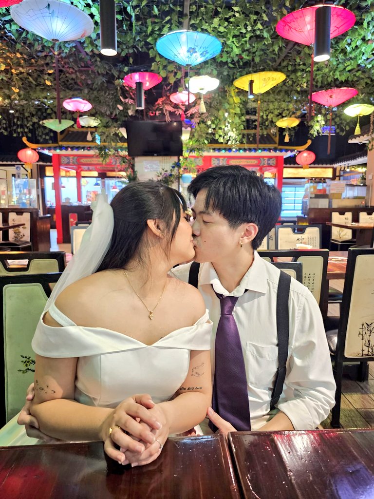 latelymarthy's tweet photo. Hitched as of 13.11.2024 💖

I love you, forever and ever @Gabby_Zer0 https://t.co/i2oOfXvwsS