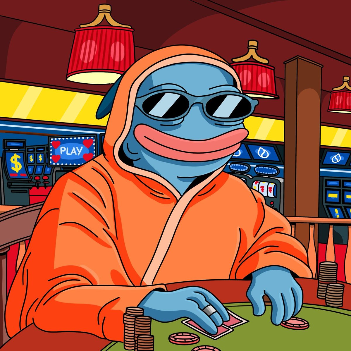blubsui's tweet photo. The poker legend pushes all in and reveals: ROYAL BLUB. 🏆🐟 https://t.co/P5Qa30dWMN