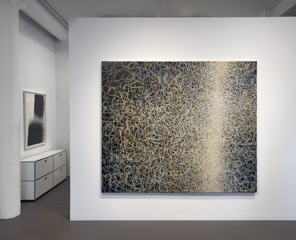 Art Projects International (@artprojects) on Twitter photo IL LEE: 4 Paintings <a href="/artprojects/">Art Projects International</a> with a couple never before exhibited works including WMC-2401 (2024), acrylic and oil on canvas, 77x91in, & many iconic signature ink works like (on left) Untitled 9628 (1996), ballpoint on paper, 42x29.75in. #illee #illeeballpoint #artprojectsny IL LEE: 4 Paintings <a href="/artprojects/">Art Projects International</a> with a couple never before exhibited works including WMC-2401 (2024), acrylic and oil on canvas, 77x91in, & many iconic signature ink works like (on left) Untitled 9628 (1996), ballpoint on paper, 42x29.75in. #illee #illeeballpoint #artprojectsny