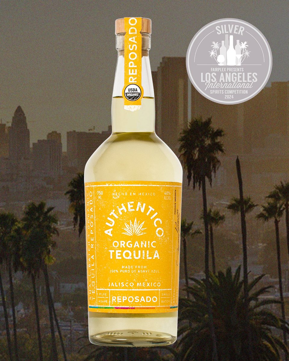 SipAuthentico's tweet photo. Team Authentico is honored to be bringing in some serious awards in 2024! Thank you @fairplex L.A. Spirits Competition for sipping, rating, enjoying all of our current tequila expressions Blanco, Reposado, &amp; Cristalino Reposado. Made with only water, agave, yeast. 💙💛🖤 https://t.co/hLqMxmvEE5