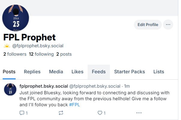 FPL Prophet tweet media