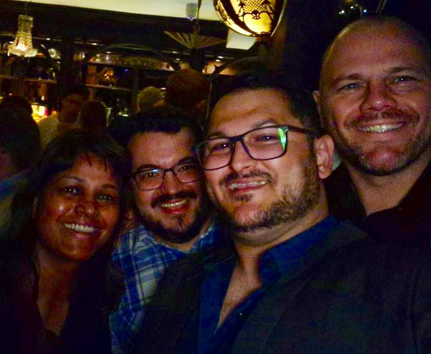 While ED of <a href="/_ForestNS/">Forest Nova Scotia</a>, @StephenMoore902 took a gov’t-paid junket to Finland, with a London side-trip to “party it up” with alt-right activists (“the free speech crew”) — including vocal transphobic bigots David Agape, Rupa Subramanya &amp; Eli Vieira.

#NSpoli #NSPC #cdnpoli