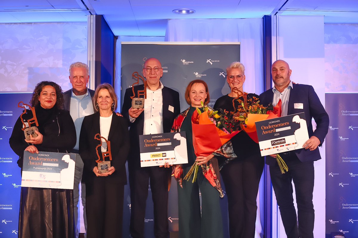 Papendrecht viert het ondernemerschap met de uitreiking van de Ondernemers Award Papendrecht aan vier pracht bedrijven tijdens de druk bezochte Business &amp; Bites! 

#dagvandeondernemer 

papendrechtverrast.nl/in-business/vi…