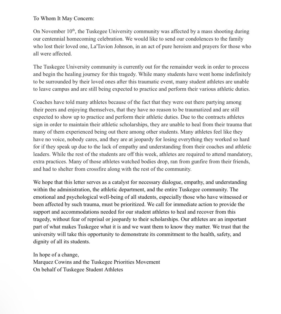 Marquez Cowins tweet media