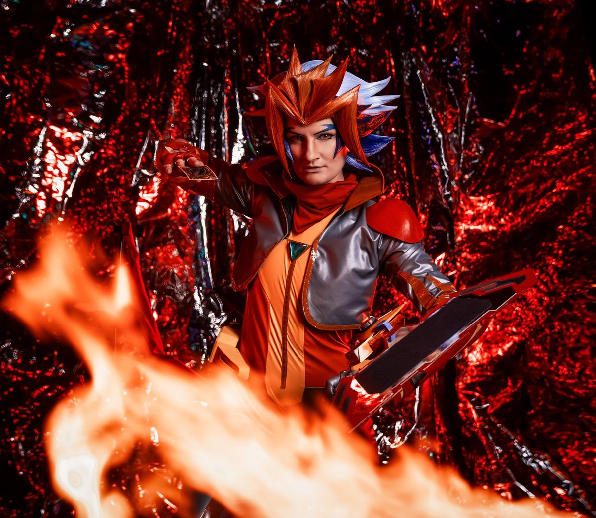 Wheelerin_94's tweet photo. "Unleashing all my passions!" π₯
πΈ & π: @OH3_Studios π
#yugioh #vrains #yugiohvrains #ιζ―η #ιζ―ηVRAINS #soulburner #η©ζε° #γ½γ¦γ«γγΌγγΌ #takeruhomura #theodorehamilton #cosplay #yugiohcosplay #vrainscosplay #soulburnercosplay #takeruhomuracosplay https://t.co/JVh1gxgK1w