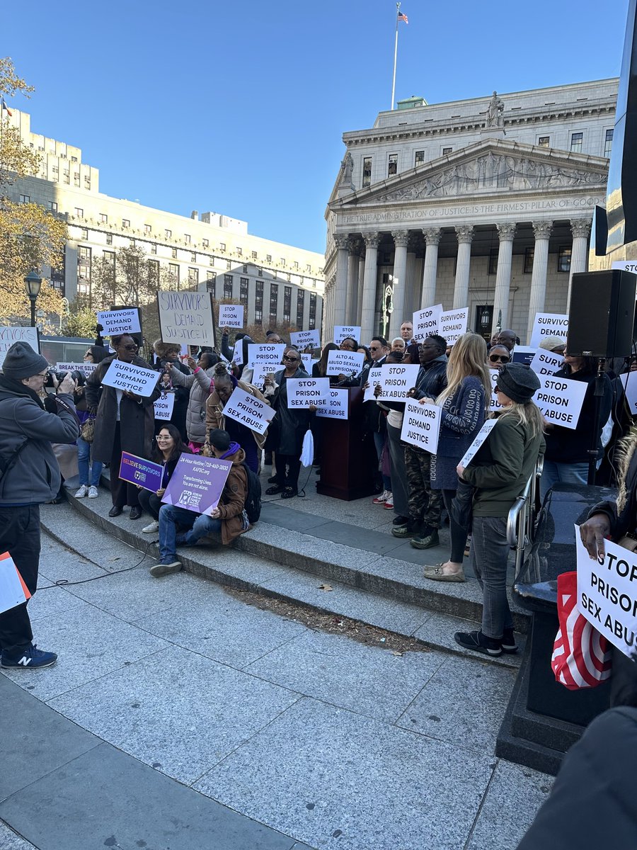 Today was a momentous day for the Adult Survivors of Sexual Abuse. Thank you to everyone who attended Slater Slater Schulman LLP's press conference. Thank you especially to the survivors for sharing their powerful statements and not giving up.