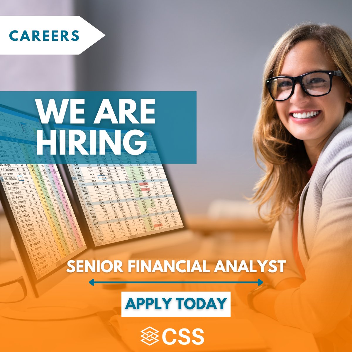 Join CSS as a Senior Financial Analyst! We are looking for a detail-oriented professional to support our corporate FP&amp;A and pricing operations in a hybrid role based in Reston, VA (2 days in-office, 3 days remote).

Apply now: bit.ly/3ARTFlA