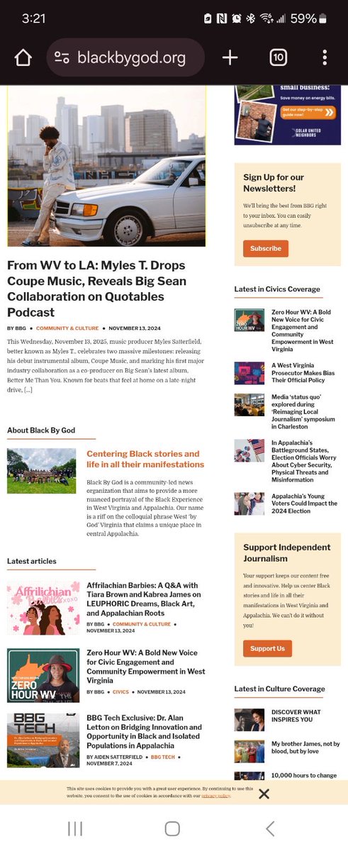 BlackByGodWV's tweet photo. So many NEW stories on https://t.co/8uT3D2VrDn! https://t.co/3wtGADY50y