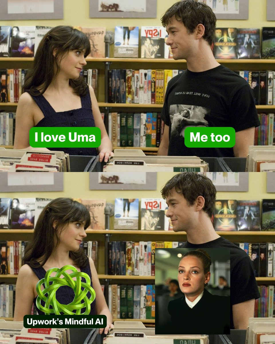 Upwork tweet media