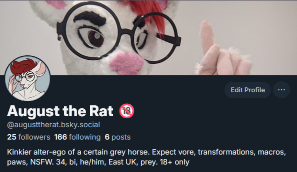 Grey Horse Alt / August the Rat tweet media