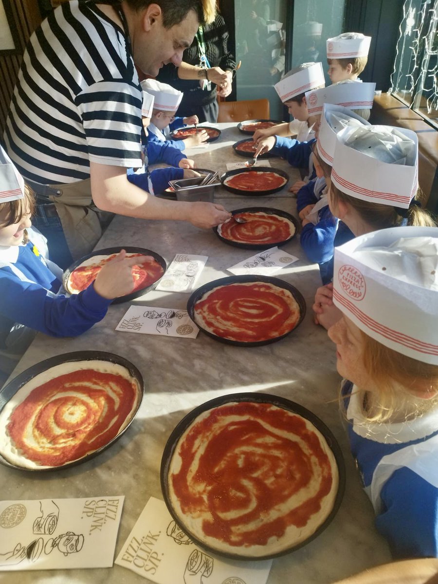 Year 3 enjoyed finding out about the history of pizzas  <a href="/PizzaExpress/">PizzaExpress</a> Exeter. They will be thinking about how to adapt a pizza to encourage pupils to eat more vegetables. They will be sharing their ideas in an oracy assembly. 
#alwaystryingnewthings