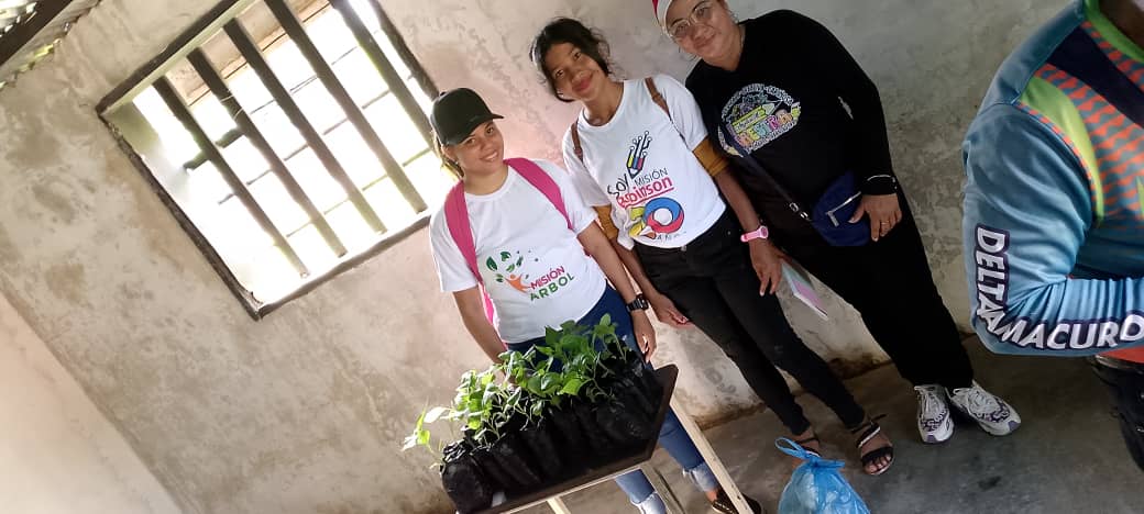 MisinRobinson's tweet photo. El día de hoy 13/11/24 Misión Robinson Casacoima junto a la Misión Árbol y el minec en la recolección de enseres y la donación de 20 plantas de berenjena a la escuela El trinfito recibimos por la MCS Heidis Noriega y las Cocineras de la patria Ubicada en la Parroquia Manuel Piar https://t.co/VH1TuiWdjv