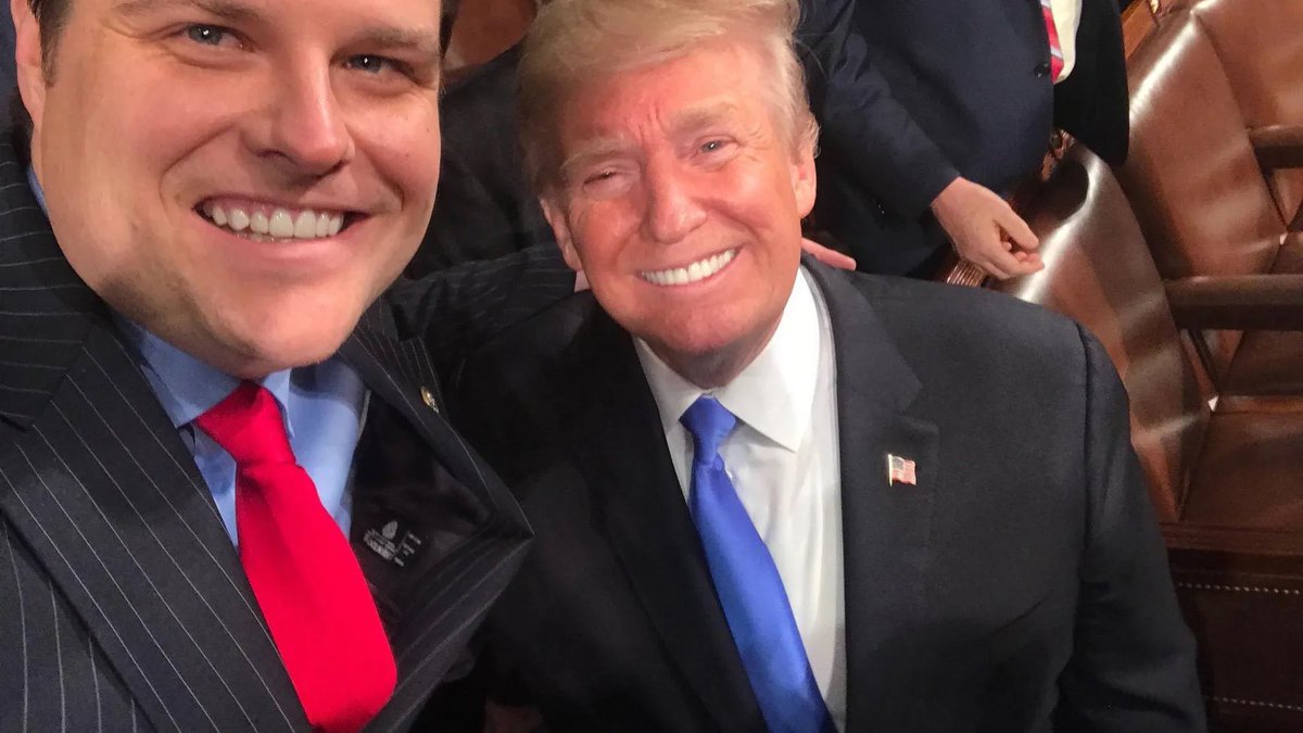 BREAKING: Donald Trump nominates GOP Congressman Matt Gaetz for Attorney General 

WTF???