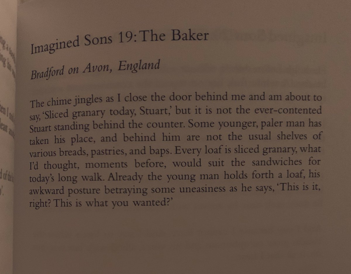 Imagined Sons 19: The Baker 
by Carrie Etter 
from Imagined Sons