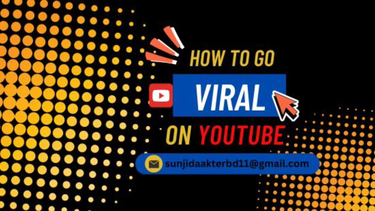 sunjidaakterbd's tweet photo. 💥How to actually go viral on  YouTube as a small channel  (step by step guide)?
  .
  .
  .
#youtubeseo #youtubeseotips #youtubeviral #videoviral #VideoOptimization #organicgrowthstrategy #onlinegrowthtips #seotips #youtubechannel #videomarketingservices #videomarketing https://t.co/olKhpHGb8Q