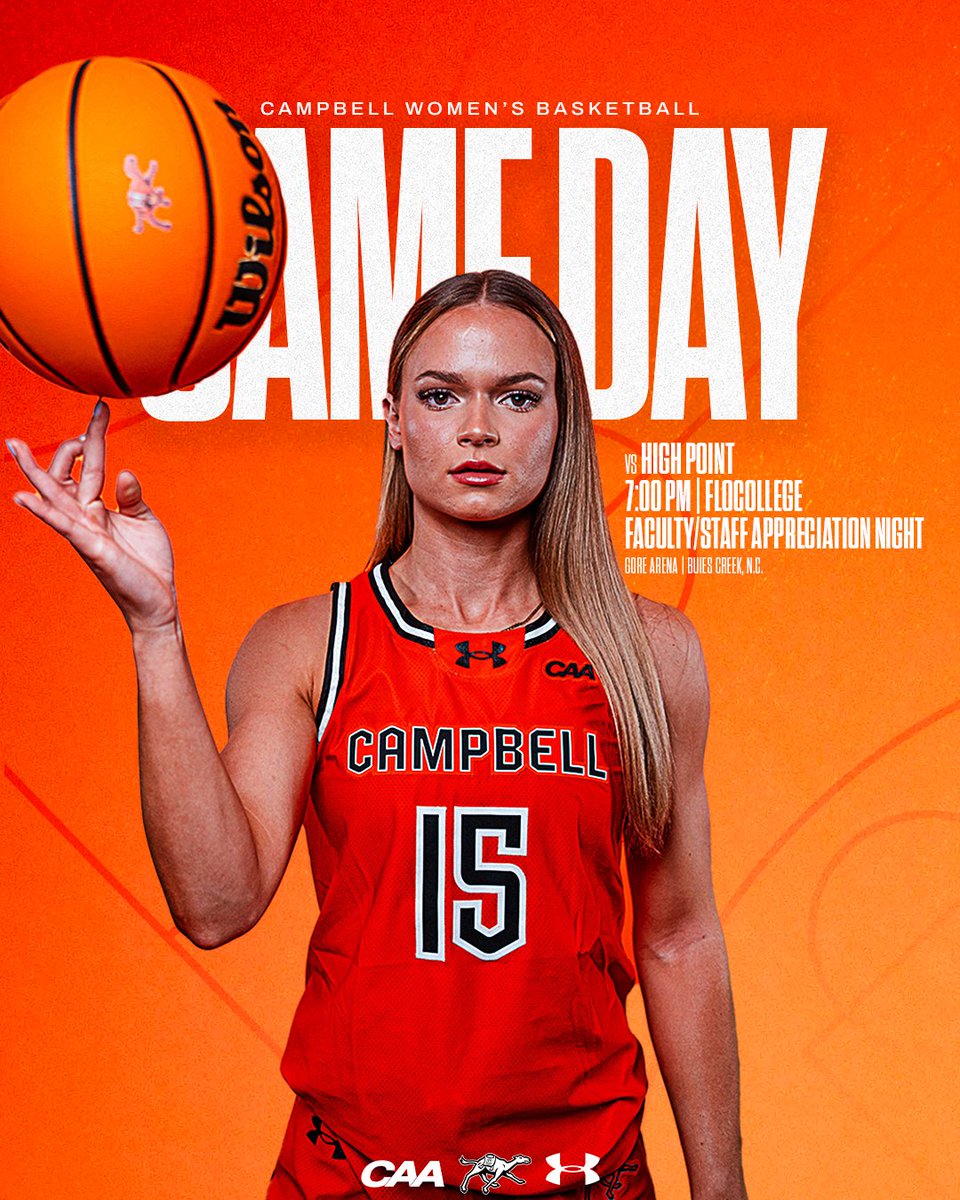 GoCamelsWBB's tweet image. Game Day in The Creek! 

🆚: High Point
📍: Gore Arena
⏰: 7 PM
📺: FloCollege
🔸: Faculty/Staff Appreciation Night
🔗: linktr.ee/gocamelswbb

#SweatAndServe | #RollHumps