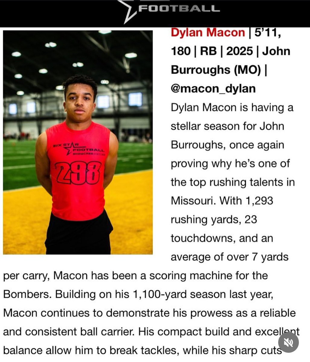 Thank you <a href="/6starfootballMO/">Six Star Football | MISSOURI</a> for featuring me in your Week 10 Standouts article! Plan to continue this great form in the District Championship this Saturday! <a href="/BrendanThompsn/">Brendan Thompson, PT, DPT</a> <a href="/JBSFootball/">JBSFootball</a> @JBSAthletics <a href="/Coach_M_Rodgers/">Marty Rodgers</a>