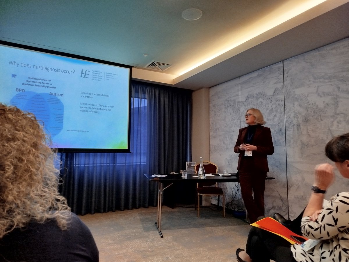 CarolineOC25667's tweet photo. Packed room today for the adult mental health symposium on Neurodiversity  at #PSIconf24 led by the Psychology team  @HSECHODNCC https://t.co/PuBgBeSwSX