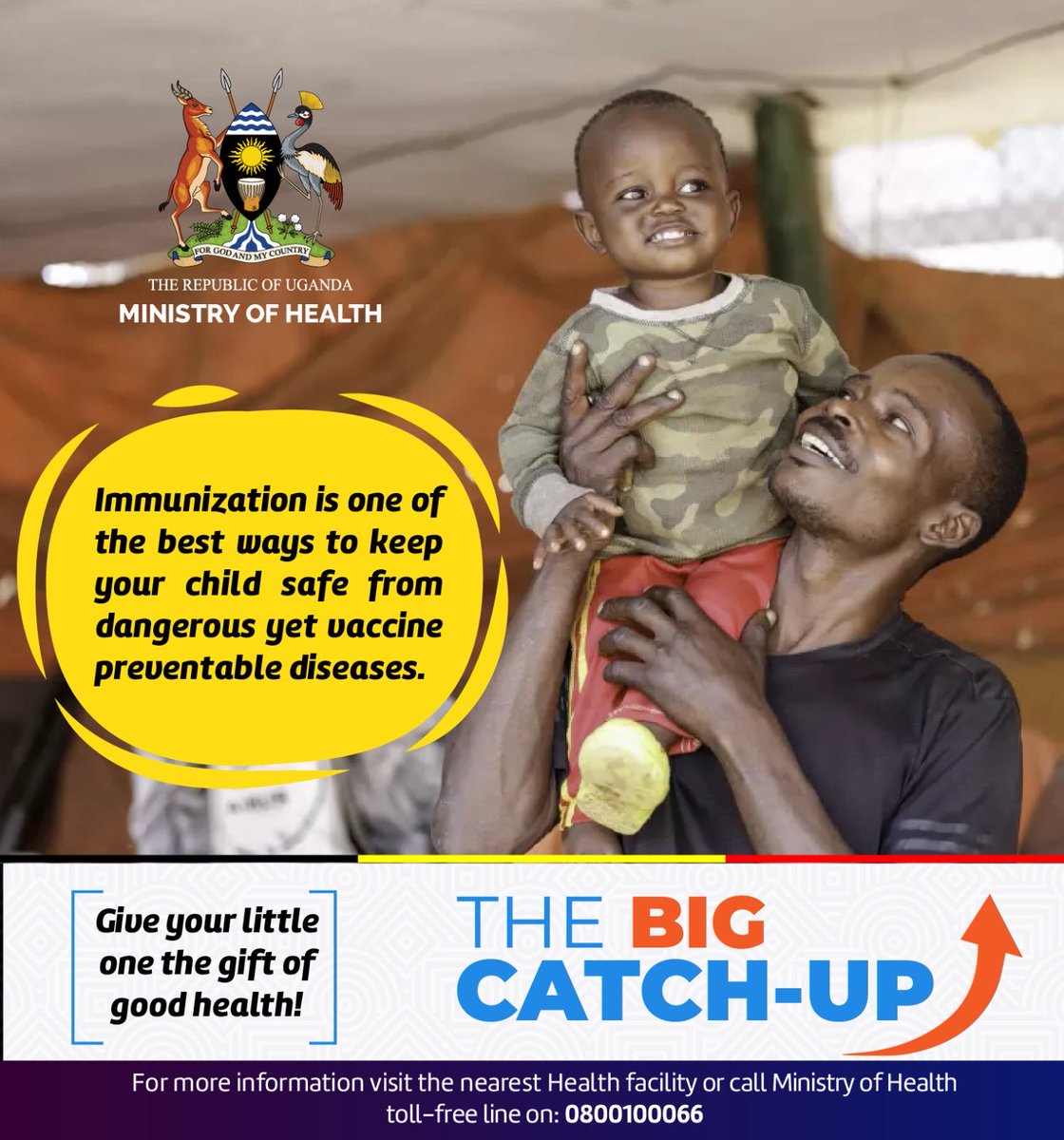 LotsGasana's tweet photo. Incase your child missed out on any immunization, this is an opportunity for you to catch up!! A fully immunized child is a healthy child📌📌 https://t.co/cX2I9Y9oCB