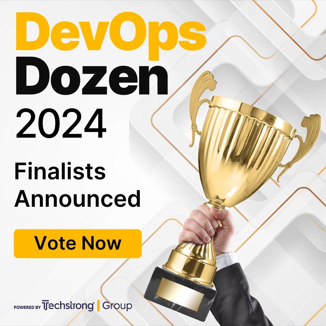 devopsdotcom's tweet photo. ๐ฃ ANNOUNCING THE DEVOPS DOZEN AWARDS 2024 FINALISTS ๐ฃ The wait is over! Weโre celebrating the leaders and organizations driving #DevOps excellence.
๐ Check out the finalists & vote for your favorites: https://t.co/OL6aNukIZU
#DevOpsDozenAwards #DevOpsAwards #DevOpsLeadership https://t.co/qdeOTXmyGZ