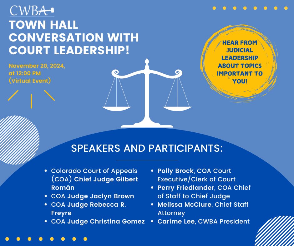 Colorado Women's Bar Association tweet media