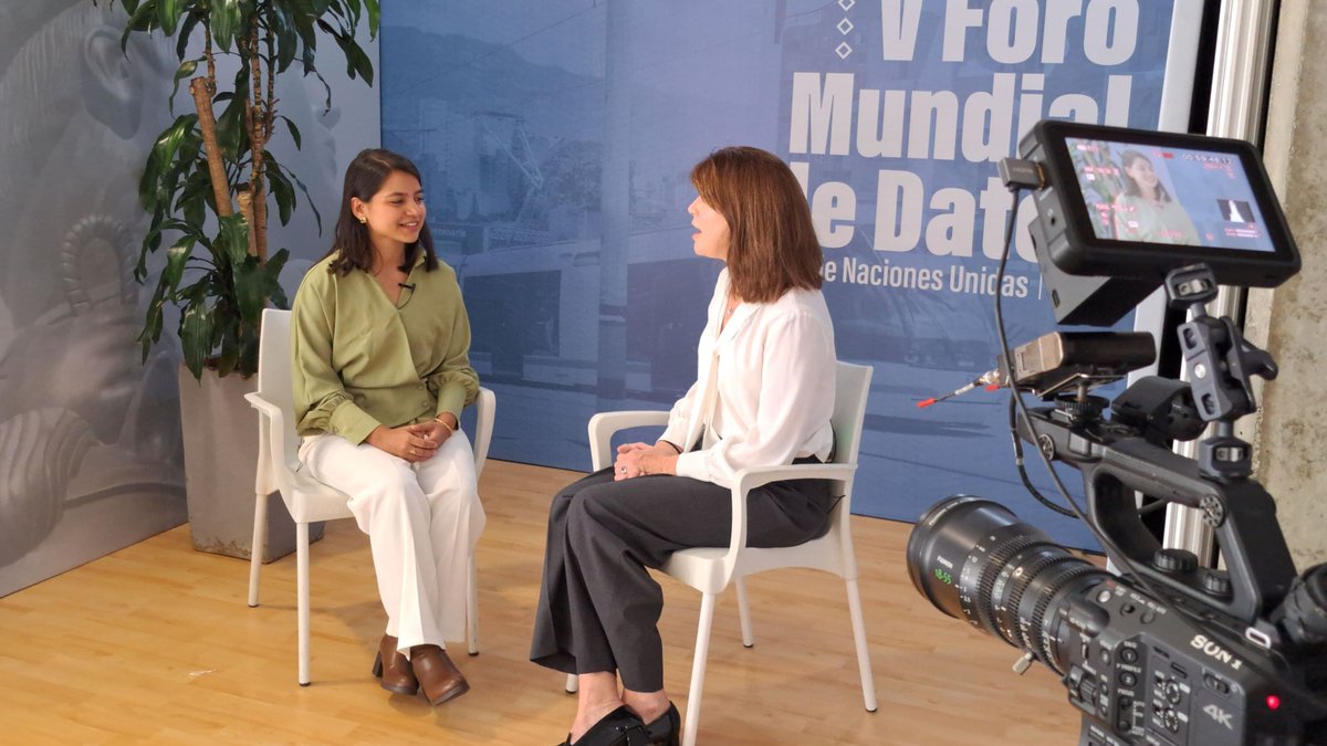 Data4SDGs's tweet image. Rubina Adhikari, one of our #DataValues Advocates, interviewing @ClaireMelamed on global data governance and youth’s rights as part of @Unicefdata's youth-decision makers dialogues at the #UNWorldData Forum!
Stay tuned for the full interview!