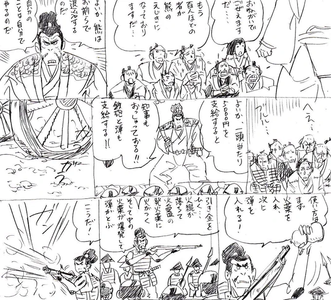 闇バイト。過去絵。 #白土三平 #赤目 